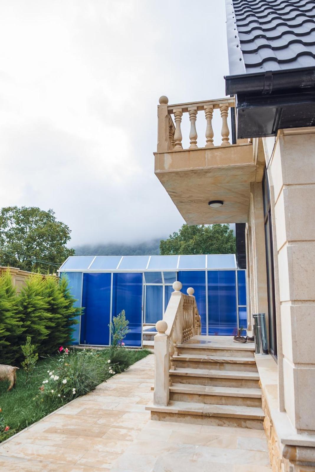 Viva Hotel Gabala With Sauna, Pool, Waterfall And Fireplace Exterior foto